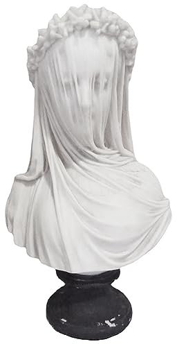 Aliaga Büste der Jungfrau Abend Gothic Statue Home Decor Abstrakte Harz Skulptur Home Ästhetische Göttin Statue