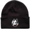 Cotton Soul Felix Face Herren Beanie, Schwarz, Einheitsgröße, Schwarz , Einheitsgröße