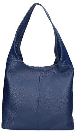 Gave Lux Damenhandtasche aus echtem Dollaro-Leder. Handwerkliches Produkt. Made in Italy GLX220702923FBG Weiß 39 x 55 x 13 cm