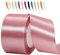 Altrosa 50mm Satinband 23 Meter, Polyesterband, verschönern Sie Ihre Bastelarbeiten und Feiern, ideal für Geschenkverpackungen, Dekorationen, Hochzeitsautoband, Bänder zum Basteln