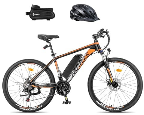 Fafrees Electric Bike, 26 Electric Bikes for Adults, 36V 13Ah Removable Battery Pedal Assist Ebikes for Men Women, 250W Electric Bicycle for City, 25KM/H 21-Speed MTB, HAILONG ONE Black