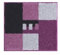 Linea Due MERKUR WC-Vorl.o.A.40x50cm Beere