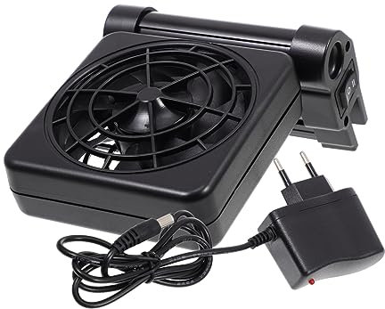 BELLIFFY Enfriador De Acuario Ajustable Ventilador De Enfriamiento Para Peceras Ventilador De Refrigeración Para Tanques De Agua Para Acuarios De Agua Dulce y Salada