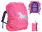 Regenschutz Schulranzen, Wasserdichte Reflektierende Rucksack Regenhülle Schutzhülle mit Schnallenriemen(18-35L), Kompatibel mit ergobag, Scout, Step by Step, McNeill, DerDieDas, Herlitz, coocazoo