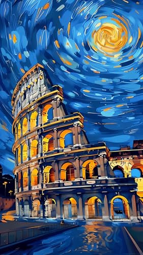 ARTGOTO Peinture par Numero Adulte Grand Format (PBN015)