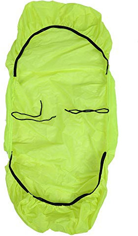 Restokki wasserdichte, leichte Fahrradträger-Taschenabdeckung, zusammenklappbar, staubdicht, Rucksack-Regenmantel für den Außenbereich