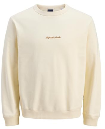 JACK & JONES Herren Jornorrebro Emb Sweat Crew Noos Jnr Jornorrebro Emb Sweat Crew Noos Jnr (1er Pack)