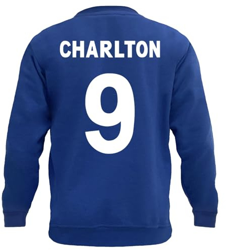 fan originals United 1968 European Colours Charlton 9 Sweatshirt Blue Small