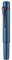 Hongdian M2 Black Forest Mini Fountain Pen, Bent Nib & Sleek Shape Aluminium Short Pocket Travel Pen (Midnight Blue)