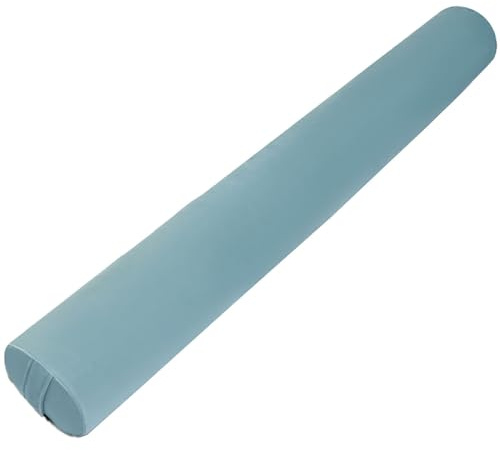 Odaima Körperkissen Langes Zylindrisches Nackenrollenbezug Rollenkissen 100/120/150 cm Velvet Multifunktional Nackenkissen Kissenrolle Aabnehmbar Dekokissen für Betten und Sofas(Blau,100x20cm)