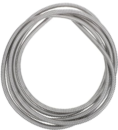 Gatuida Gaine ÉLectrique Flexible en Acier Inoxydable 304 Tube De Protection De CâBles RéSistant Et Flexible 118.11In Gestion SéCuriséE pour CâBles Industriels Et Domestiques