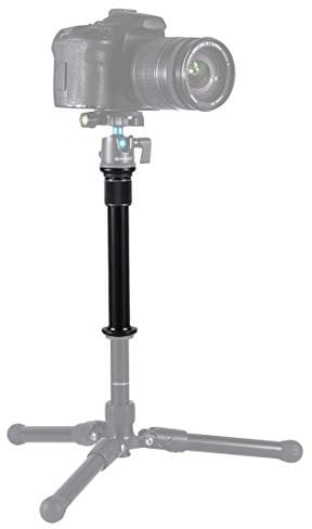 PULUZ 30cm Tripod Extender Pole with 1/4 inch Screw, Metal DSLR Camera Mount Pole Monopod for SLR Cameras