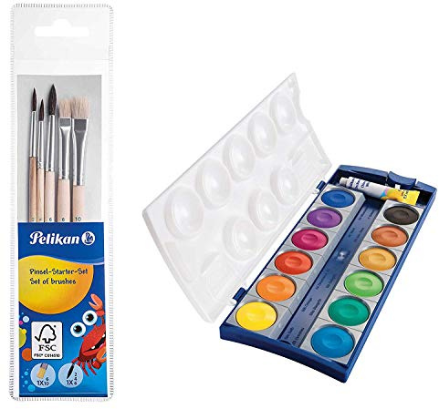 Pelikan-Malset, 5er-Pinsel+k12