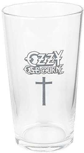 Ozzy Osbourne Ordinary Man Unisex Pint-Glas klar Glas 0,5 l Alkohol & Party, Band-Merch, Bands
