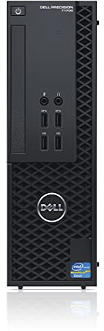 Dell Precision 1700 WorkStation SFF CAD Desktop PC Core i7 4770 32GB RAM 480GB SSD + 500GB HDD Windows 10 Pro (Renewed)