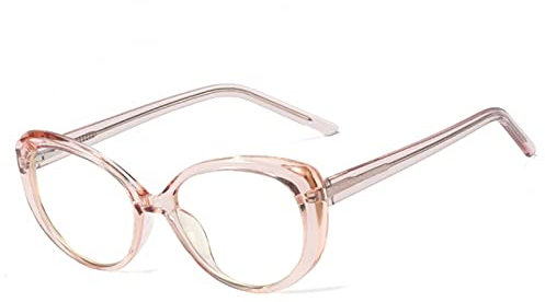BAJIE Sonnenbrille Flacher Spiegel Damen Blaue Brille Brillengestell Blaue Lichtblockierende Brille Computerbrille