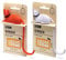 Monkey Business Ginger The Cat Tail Hook for Computer Screen, Desk Headphone Hanger Organizer Decorative Hooks for Computer Accessories (Orange & White)