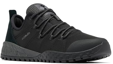 Columbia Fairbanks Low - Tenis para Hombre, Negro, Gris Oscuro, 44 EU