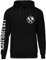 UGLYSHIRT Dachdecker Herren Kapuzenpullover | Handwerker Pullover Zimmermann Hoodie Zunftwappen | M6 Schwarz (L)