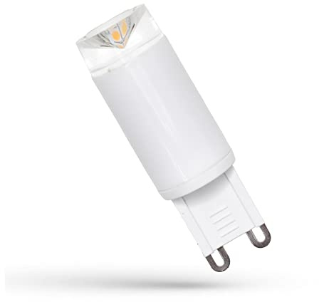 NCC-Licht LED Lampe G9 Stiftsockellampe 2,5W 190lm Warmweiß 3000K | LED Leuchtmittel ersetzt 20W Glühlampe mit G9-Sockel, gemütliches Licht ideal für Wohnbereiche