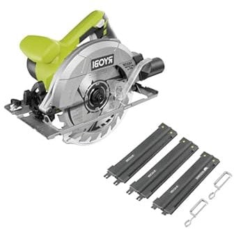 Pack RYOBI Scie circulaire - RCS1400-G - 1400W - 66mm - guide de coupe - RAK03SR