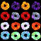 Nizirioo 16 Stücke LED Haargummi: Leuchtende Scrunchie Elastische Haarschmuck, 3 Licht Modi Leuchtende Scrunchies Set für Frauen Mädchen Neon Kopfbedeckungen Neujahr Party LED Haarschmuck