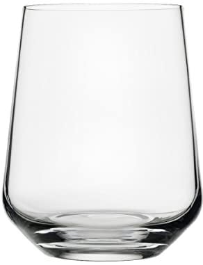 Iittala Essence Wasserglas 35 cl 4-er Set aus Glas hergestellt, Höhe: 10 cm, 1027487, Klar