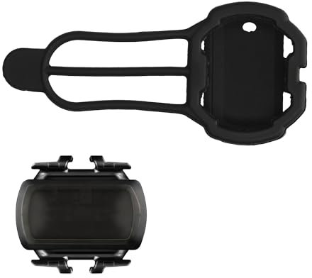 kwmobile Fahrradcomputer Silikonhülle kompatibel mit Garmin Cadence/Bryton/Magene/iGPSPORT Cadence Hülle - Trittfrequenzsensor Schutzhülle - Silikon Case-Cadence-Sensor - Schwarz