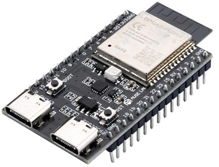 für ESP32-C6 ESP32-C6-WROOM-1 Entwicklungsboard 512KB SRAM 2.4 GHz WLAN WiFi Bluetooth 5.0 Entwicklungsplatine Core Board Onboard Dual Type-C 1 Stück.