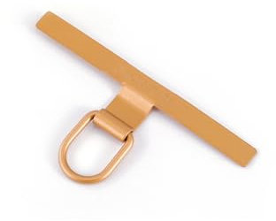 project-cb Handy Lanyard Metall Pads,Universelle Handykette Patch,Handy Lanyard Tab Stabil,Handykette Halterung (Gold)