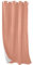 RPLIFE Tenda singola per finestra, colore salmone scuro, tende isolanti, tende oscuranti per porte e finestre, lunghezza 213 cm