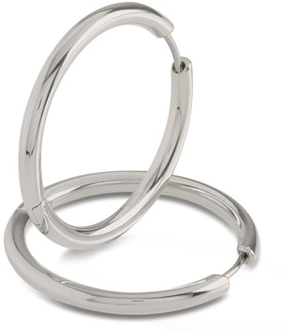 Boccia Damen-Ohrringe Titan Creolen 31 mm 05073-01