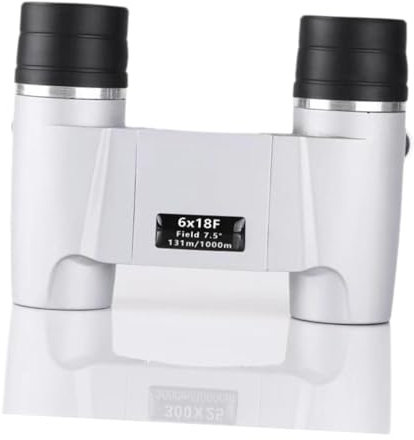 BaotyJie Taschenfernglas, Fernglas, Teleskop, Autofokus, Wandern, Erkundung, leistungsstarkes Camping, Weitwinkel, leichtes 6x18-Fernglas