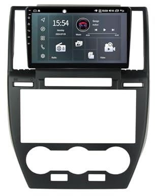 2 DIN Radio de Coche Android 13 para Land Rover Freelander 2 2006-2012 9'' Pantalla táctil Reproductor Multimedia Auto Radio con Manos Libres Bluetooth 5.0 FM Am RDS Dab+ Radio GPS WiFi(NF-1)