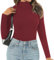 Totatuit Rollkragenpullover Damen Fall Winter Elegant StrickRollkragenpullover Damen Langarm Pulli Sweatshirt Oberteile Women's Jumpers Tunika