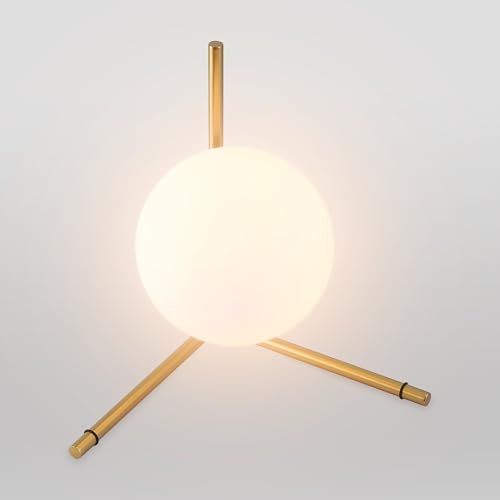 B·LED BARCELONA LED - Lámpara de mesa bola cristal RIPPER - E27 - Ø 15cm