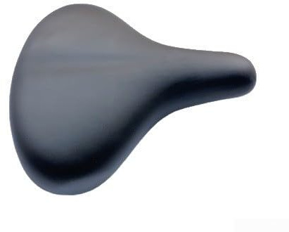 Sella magnetica per cyclette, ergonomica, con base in plastica, compatibile con cinghia silenziosa, 30 x 25 x 3 cm, colore nero