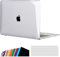 iNeseon Case Cover Compatible with MacBook Air 13 inch A2337(M1)/A2179/A1932,Slim Hard Shell Case + Keyboard Cover for 2018 2019 2020 2021 MacBook Air 13 M1 with Touch ID, Crystal Clear