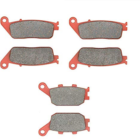 MEXITAL Motorrad Bremsbeläge Vorne + Hinten für HONDA CB 600 F Hornet (98-12) CBF 600 N (08-09) CBF 1000 (06-10) CBF 1000 F (10-15) Ninja 650 EX 650 ABS (17-22)