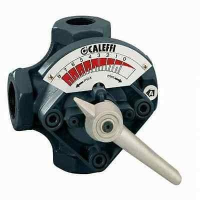 611006 Valvola miscelatrice quattro vie, filettata, a farfalla 1 CALEFFI