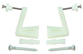 Fissaggio Laterale Per Sanitari Bianco 26 X 64 Mm