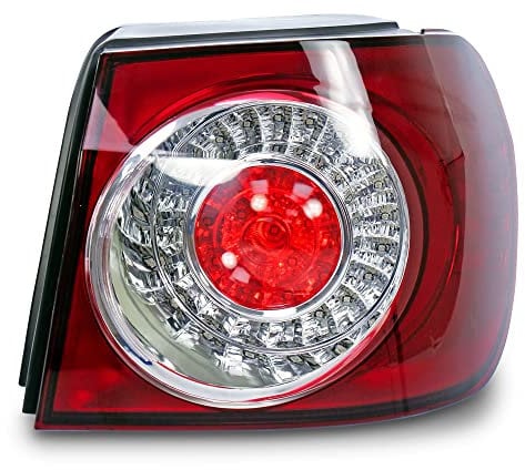 BESTPRICE 1x Heckleuchte rechts LED außen mit Lampenträger Kompatibel mit VW GOLF PLUS 5 (5M1, 521)