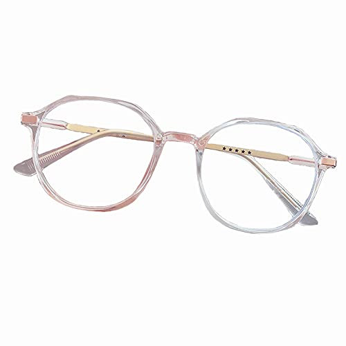 BOUACOUA Blaulichtfilter Brille Anti Blaulicht PC Gaming Brillen, Blue Light Blocking Glasses, Ohne Stärke Blaufilter Brille für Damen und Herren