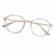 BOUACOUA Blaulichtfilter Brille Anti Blaulicht PC Gaming Brillen, Blue Light Blocking Glasses, Ohne Stärke Blaufilter Brille für Damen und Herren