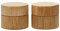 EXCEART Cremedose Holz Leer Nachfüllbar Kosmetikdose Döschen Kugel Lippenbalsam Behälter Kosmetikbehälter für Nailart Lippenbalsam Creme Probe Salben Pulver Lotion 15g 2 Stück