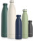 LARS NYSØM Edelstahl Trinkflasche 350ml, 500ml, 750ml, 1L, 1 5 liter | Thermosflasche Kohlensäure geeignet | Auslaufsichere Wasserflasche für Sport, Outdoor, Schule (Midnight Blue, 500ml)