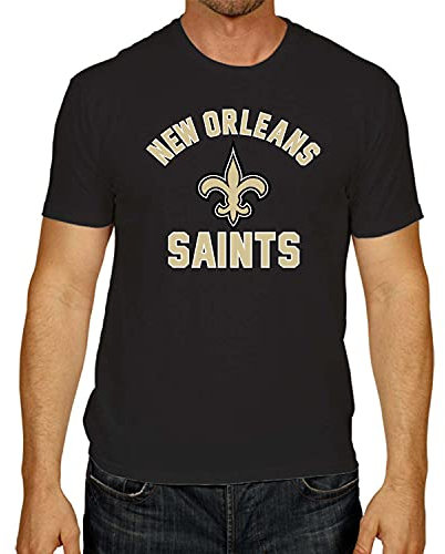Team Fan Apparel NFL Gameday Pro Football T-Shirt für Erwachsene, leicht, ohne Etikett, halb sitzendes Fußball-T-Shirt
