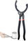UineHiot Pince Pour Filtre Huile Clé à huile Pince Pour CléFiltre RéGlable Avec PoignéE Pince Filtre Huile AntidéRapante Pour Filtres Huile De ø 30Mmø 155Mm
