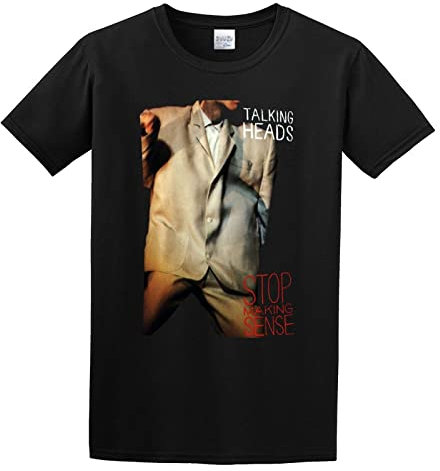 Talking Heads Stop Making Sense Album Mens Fashion T Shirt Black XL