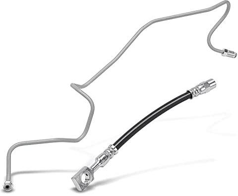 Frankberg 1x Bremsschlauch Bremsschläuche Hinten Rechts Außen Kompatibel mit Golf IV 1J1 1.4L-2.3L 1997-2005 A3 8L1 1.6L 1.8L 1.9L 1996-2003 Replace# 1J0614750